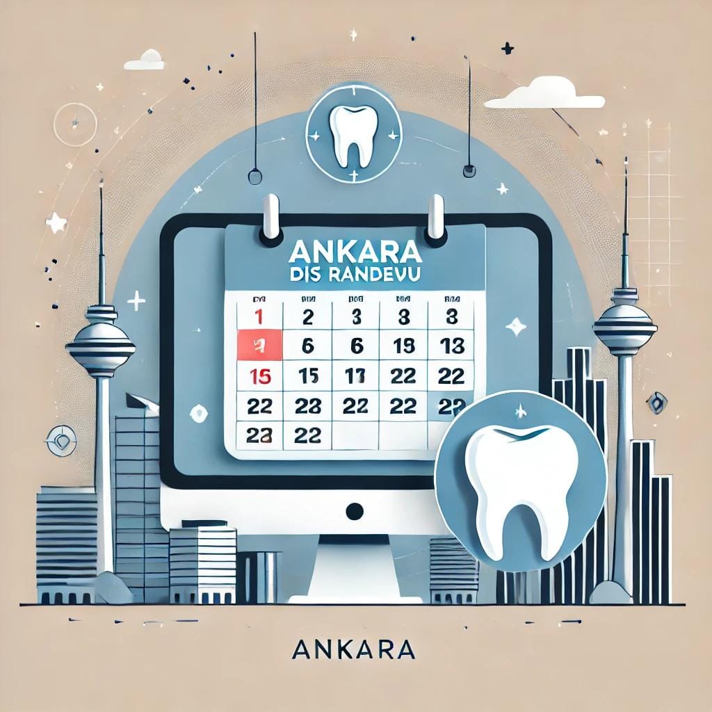 Ankara Diş Randevu – Redent Klinik Yenikent | 5 Avantajıyla Tanışın 6 Ankara diş randevu sürecini simgeleyen dijital takvim ve diş ikonu görseli