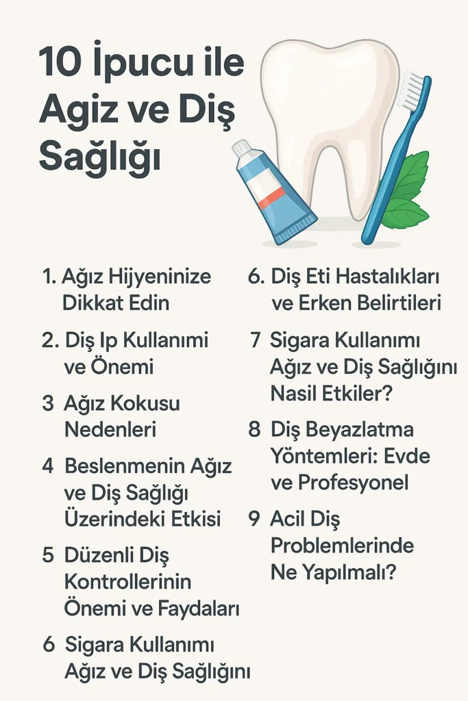 Agiz ve Diş Sagligi Nedir? Neden Önemlidir? 4 agiz ve dis sagligi