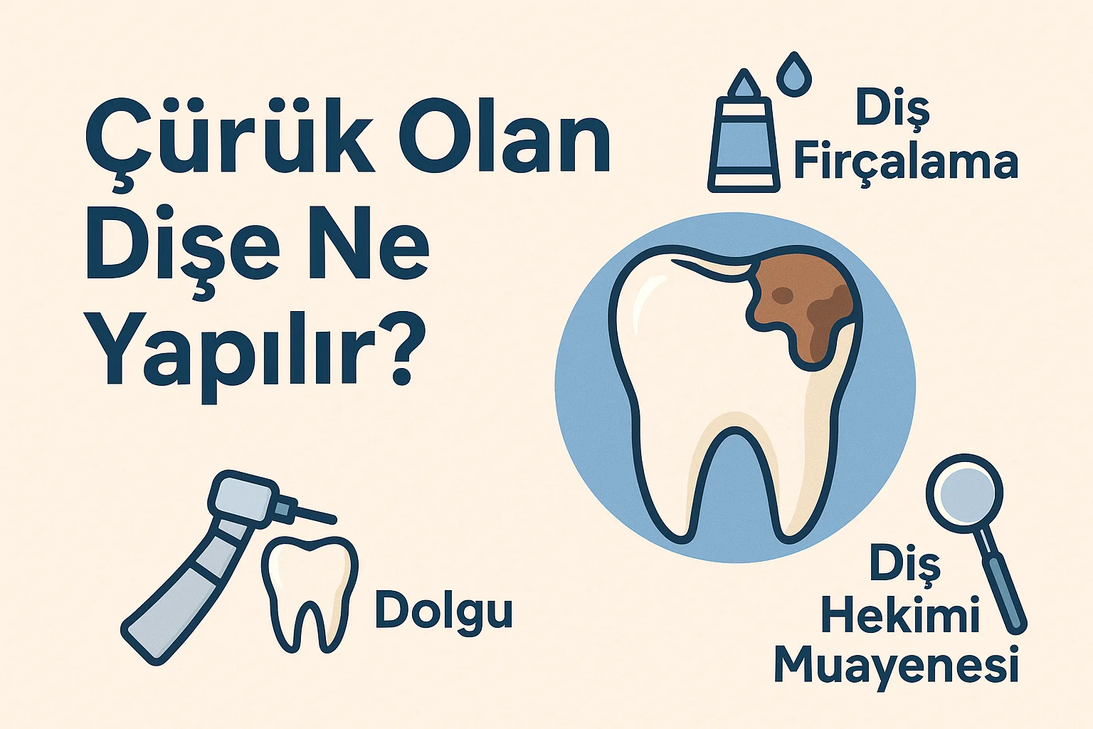 curuk olan dise ne yapilir