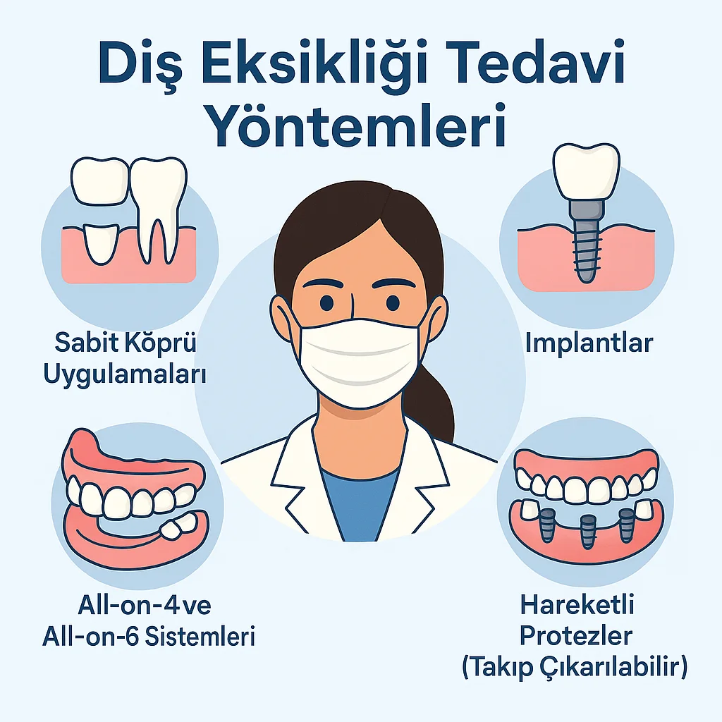 Diş Eksikliği Nedir ve Neden Oluşur? 5 dis eksikligi tedavi yontemleri