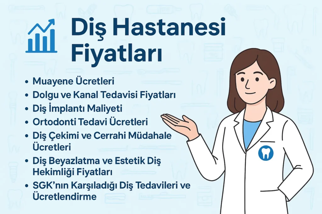 Diş Hastanesi Fiyatları 2025: Ne Kadar Ödemeniz Gerekir? 4 dis hastanesi fiyatlari