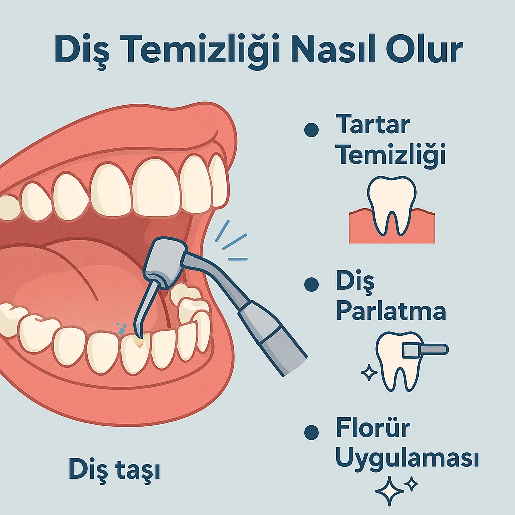 Diş Temizliği Nasıl Olur? Aşamalar ve Detaylı Anlatım 5 dis temizligi nasil olur