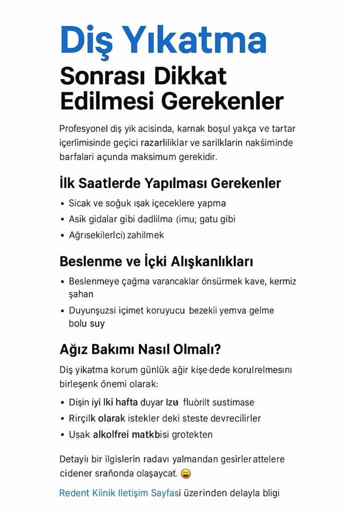 Diş Yıkatma Nedir? Aşamaları ve Etkileri 4 dis yikatma