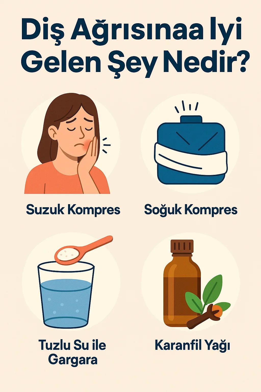 dis agrisina iyi gelen sey nedir