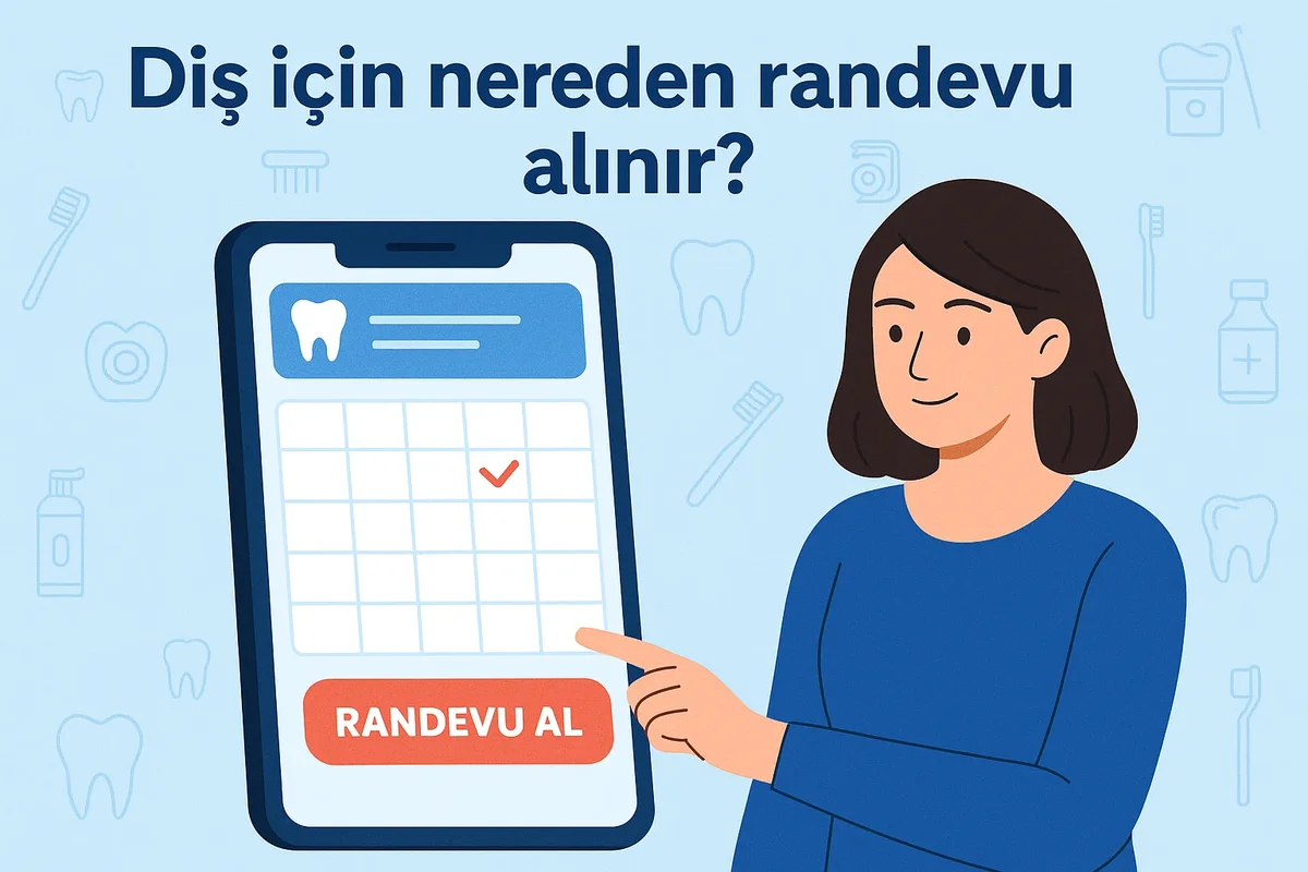 Diş İçin Nereden Randevu Alınır? 2025 Güncel Yöntemler 5 dis icin nereden randevu alinir