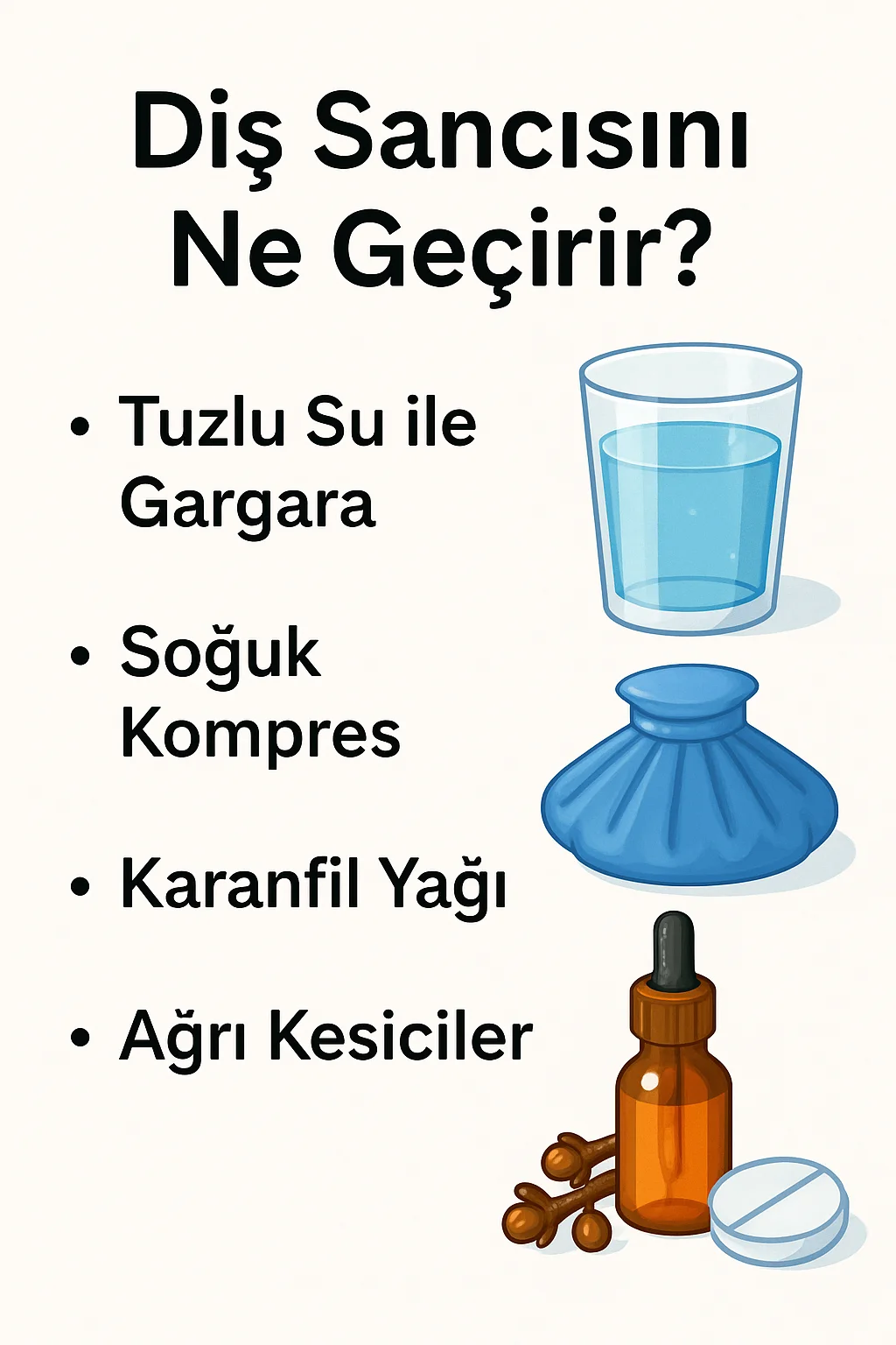Diş Sancısını Ne Geçirir? İşte 7 Etkili Yöntem! 5 dis sancisini ne gecirir