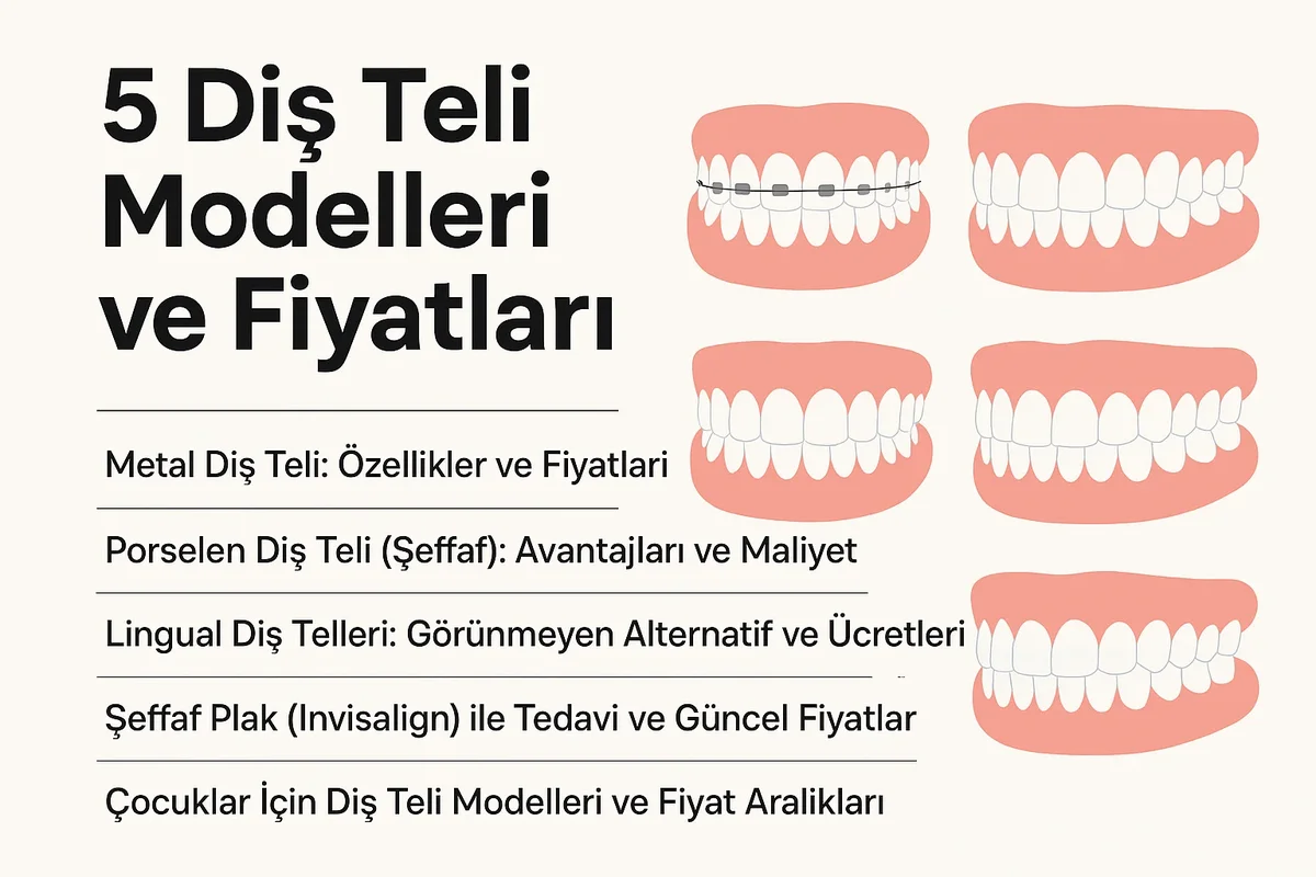 Diş Teli Modelleri ve Fiyatları Hakkında Genel Bilgiler 5 dis teli modelleri ve fiyatlari