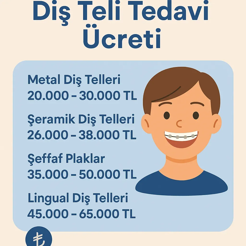 Dis Teli Tedavi Ücreti 2025: Ne Kadar Ödemeniz Gerekir? 7 dis teli tedavi ucreti