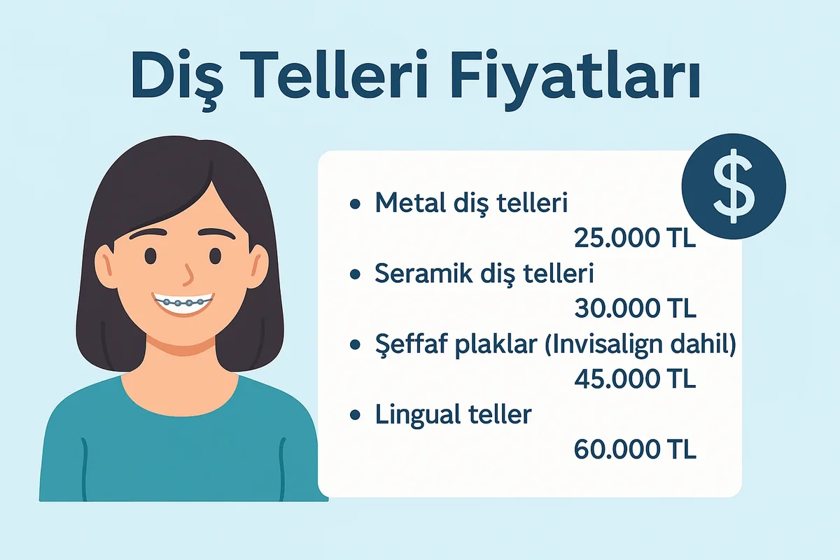 Diş Telleri Fiyatları 2025: Ne Kadar Ödemeniz Gerekir? 5 dis telleri fiyatlari
