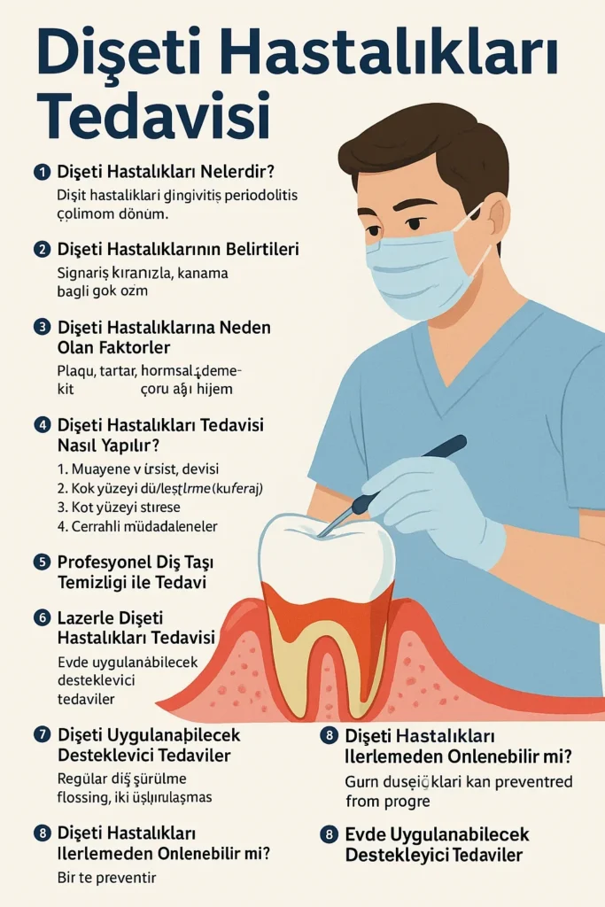 Dişeti Hastalıkları Tedavisi Nedir? 4 diseti hastaliklari tedavisi