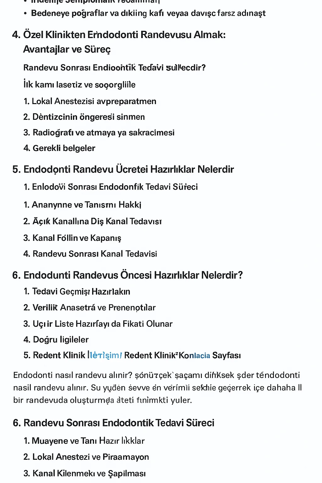 endodonti nasil randevu alinir