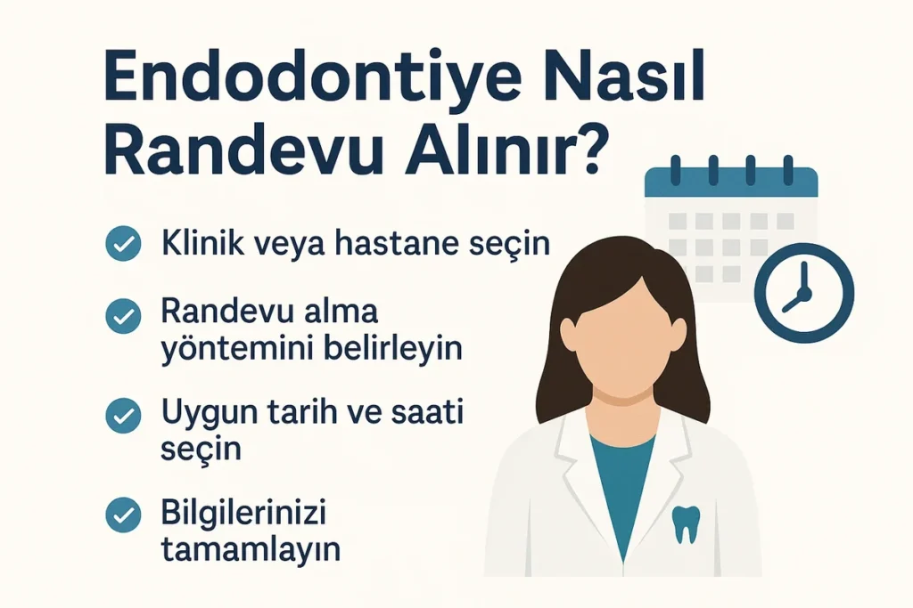 Endodontiye Nasıl Randevu Alınır? Adım Adım Rehber 4 endodontiye nasil randevu alinir