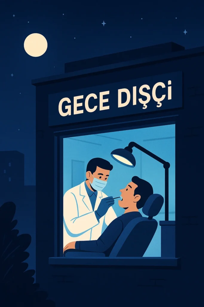 Gece Dişçi Nedir? Acil Durumlar İçin Hayati Bir Hizmet 4 gece disci