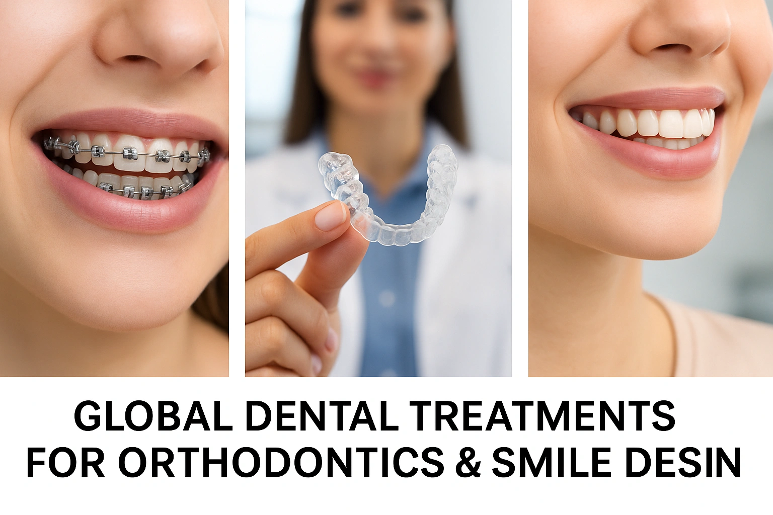 Global Dental Treatments & Smile Aesthetics 4 global dental treatments for orthodontics and smile design