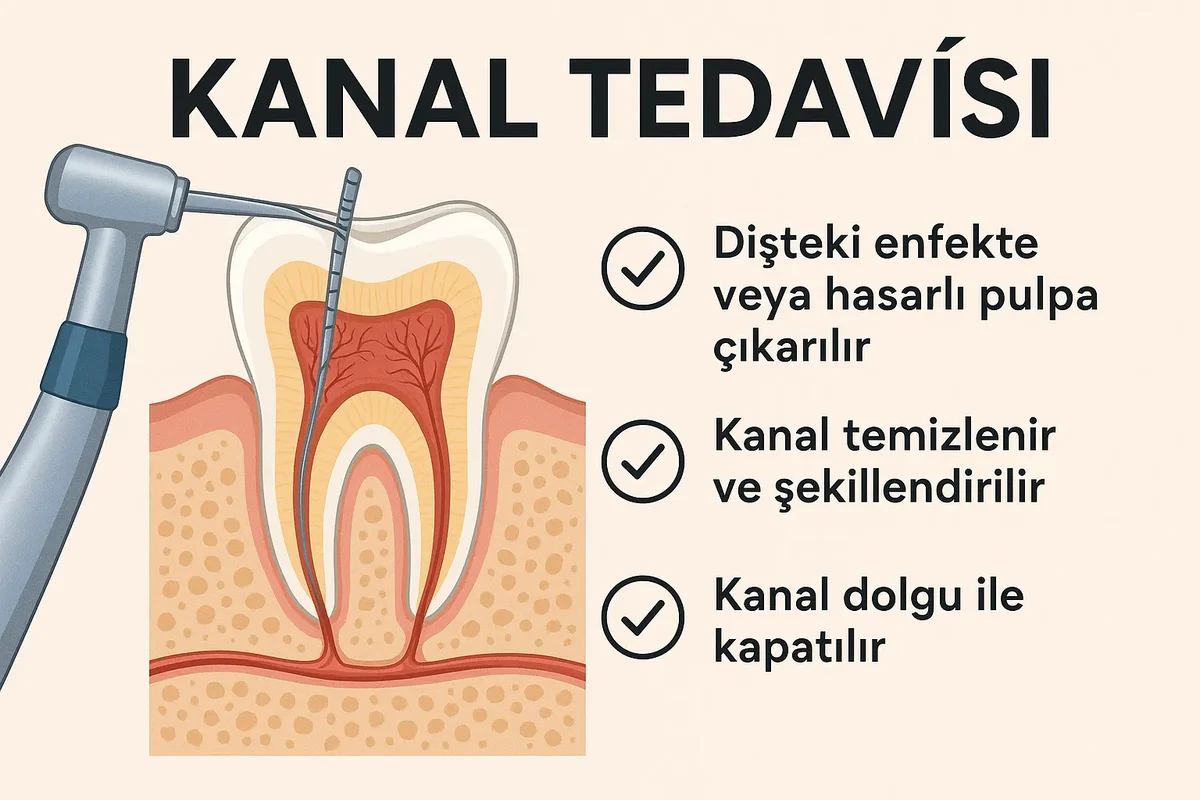 Kanal Tedavısı Nedir? Dişin İç Yapısına Yolculuk 5 kanal tedavisi