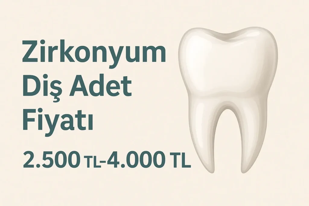 Zirkonyum Diş Adet Fiyatı 2025 Güncel Liste 4 zirkonyum dis adet fiyati
