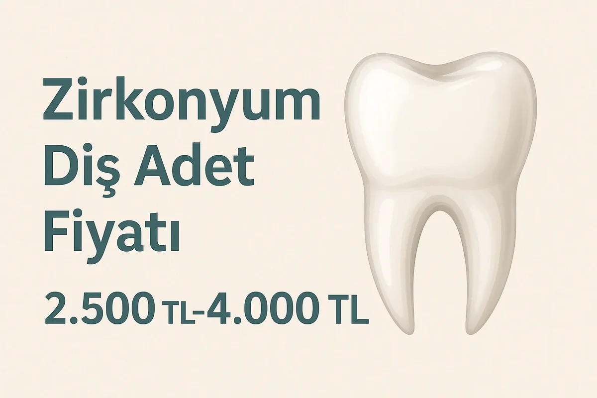 Zirkonyum Diş Adet Fiyatı 2025 Güncel Liste 5 zirkonyum dis adet fiyati