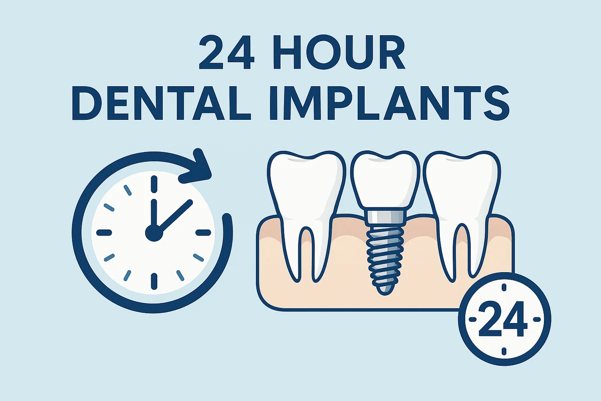 24 Hour Dental Implants: A Fast Track to a New Smile 5 24 hour dental implants