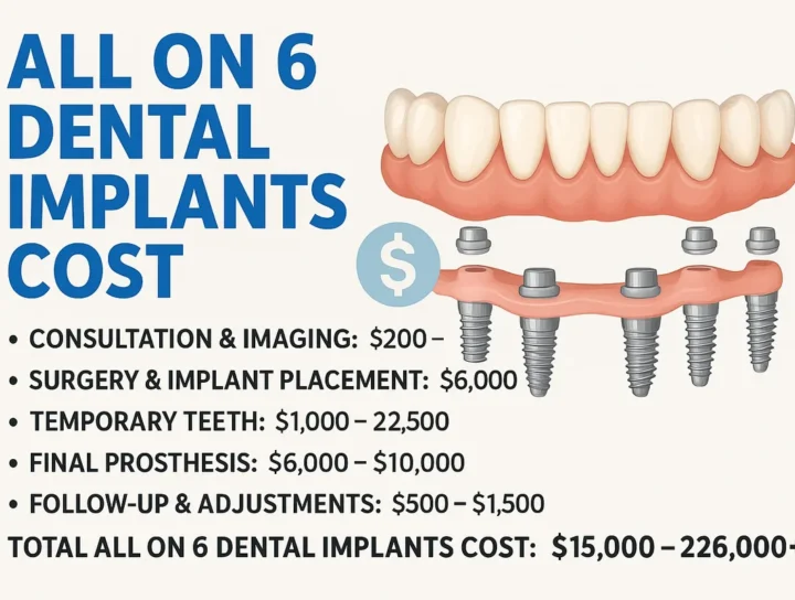 All on 6 Dental Implants Cost: What You Need to Know 8 all on 6 dental implants cost