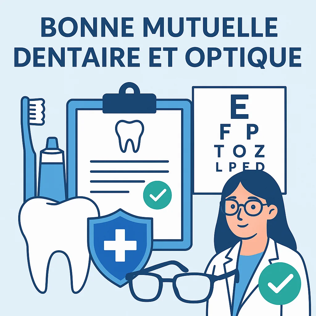 Comment choisir une bonne mutuelle dentaire et optique en 2025 ? 5 bonne mutuelle dentaire et optique
