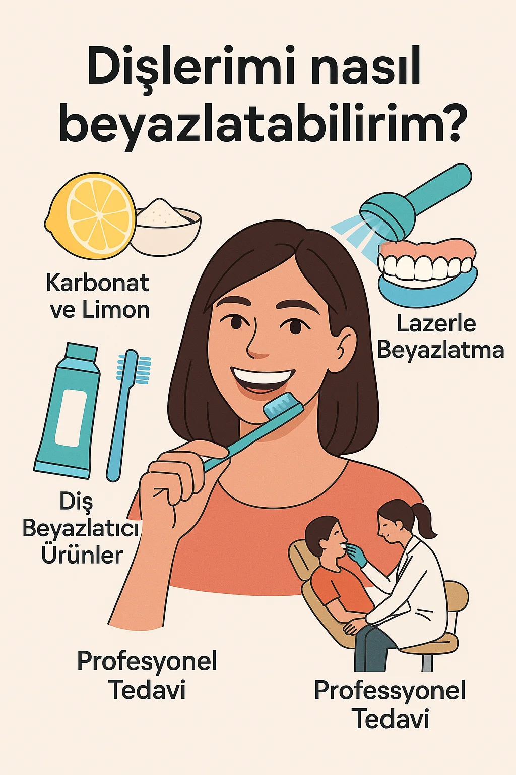 dislerimi nasil beyazlatabilirim