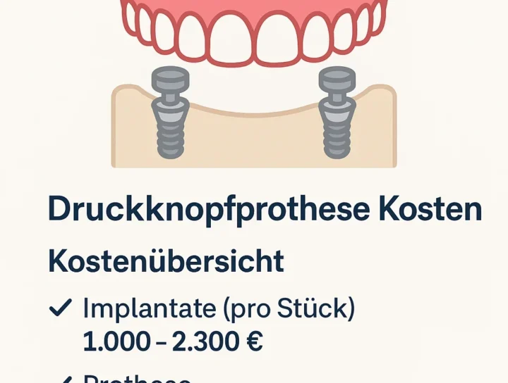 Druckknopfprothese Kosten: So viel zahlen Patienten 2025 20 druckknopfprothese kosten
