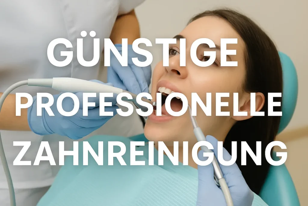 Günstige professionelle Zahnreinigung: Ihr Leitfaden für 2025 4 günstige professionelle zahnreinigung