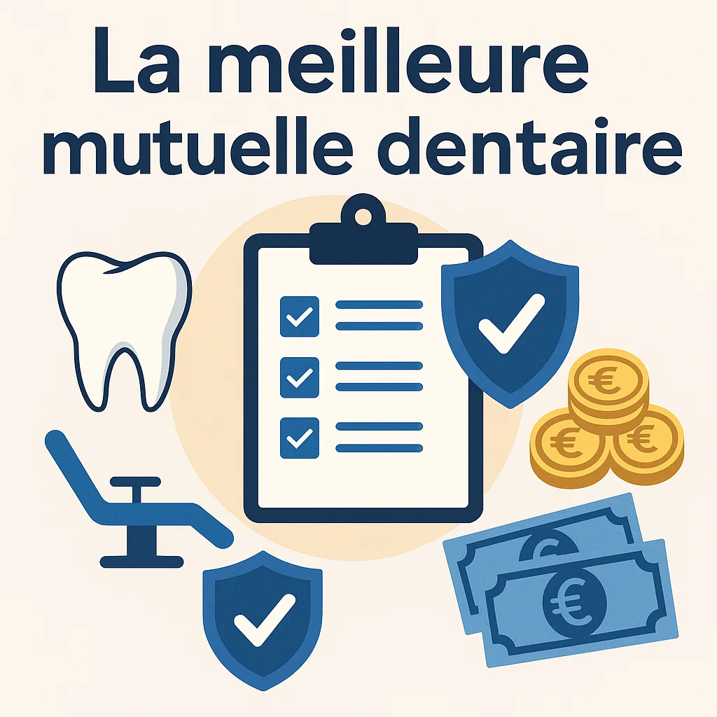 Comment trouver la meilleur mutuelle dentaire en 2025 ? 5 la meilleur mutuelle dentaire