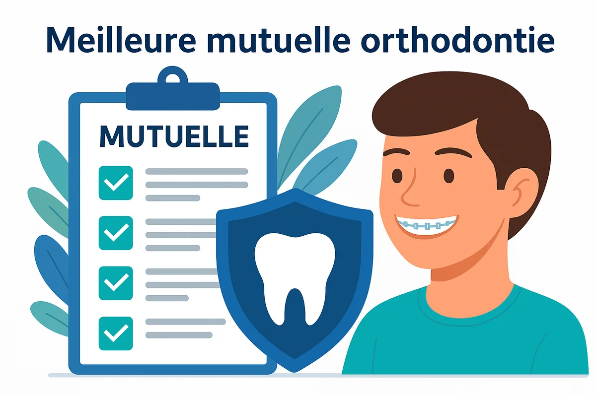 Quelle est la meilleure mutuelle orthodontie pour 2025 ? 5 meilleure mutuelle orthodontie
