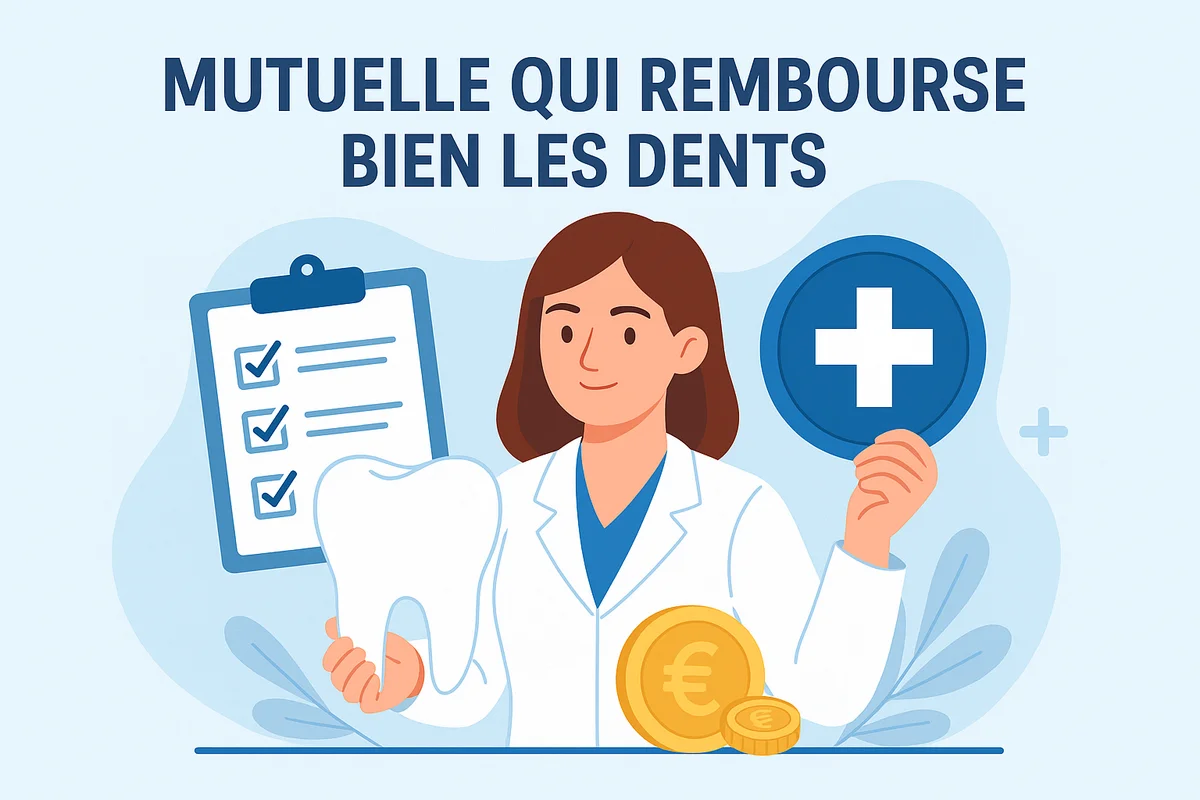 Mutuelle qui rembourse bien les dents : pourquoi c’est indispensable en 2025 ? 5 mutuelle qui rembourse bien les dents