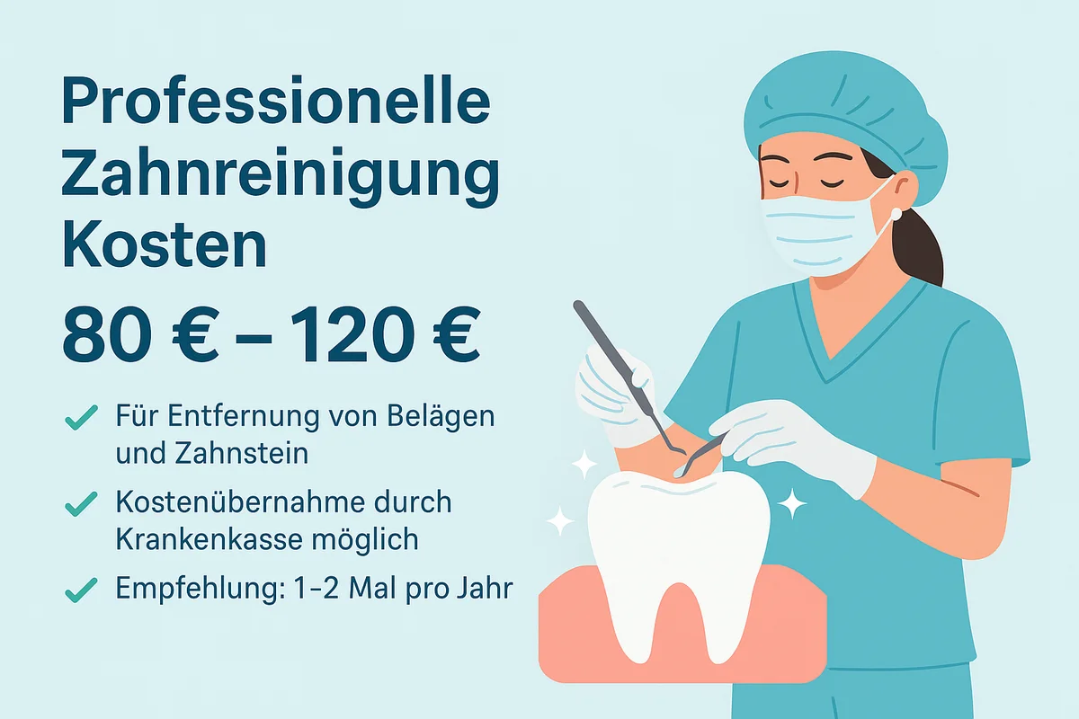 Professionelle Zahnreinigung Kosten: Was Sie 2025 wissen müssen 5 professionelle zahnreinigung kosten