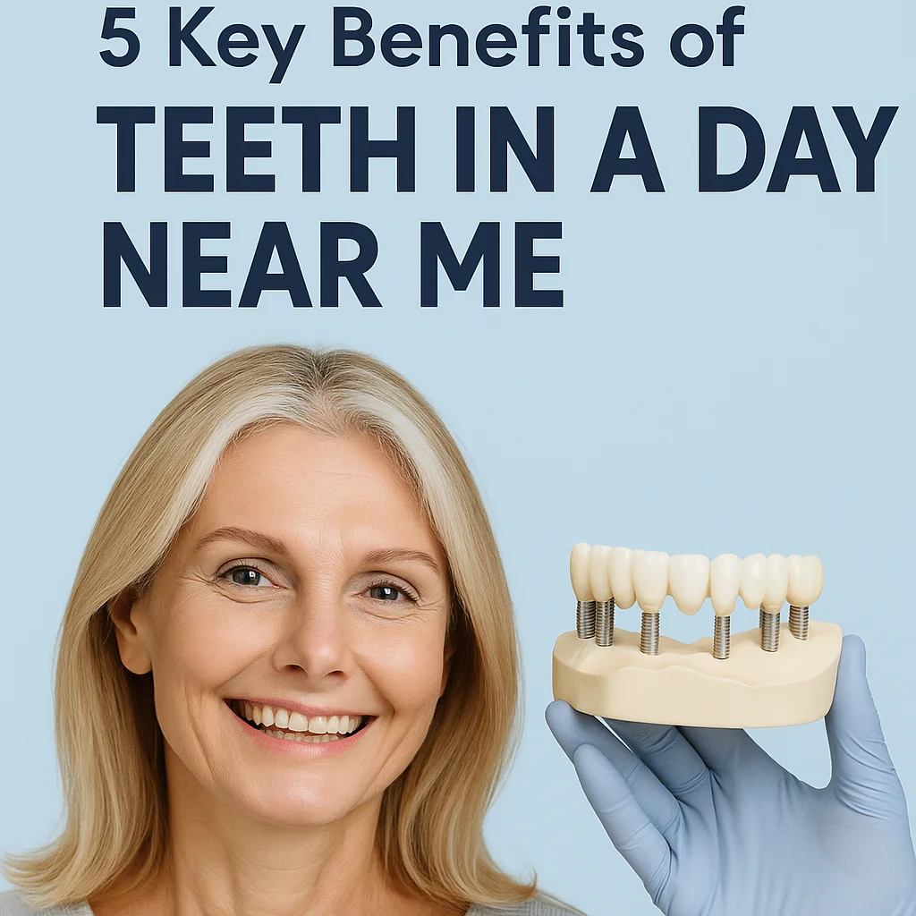 Teeth in a Day Near Me: Instant Smile Transformation 5 teeth in a day near me