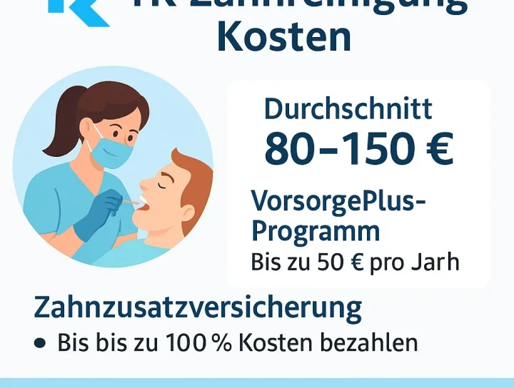 TK Zahnreinigung Kosten: So sparen Sie 2025 beim Zahnarzt 12 tk zahnreinigung kosten