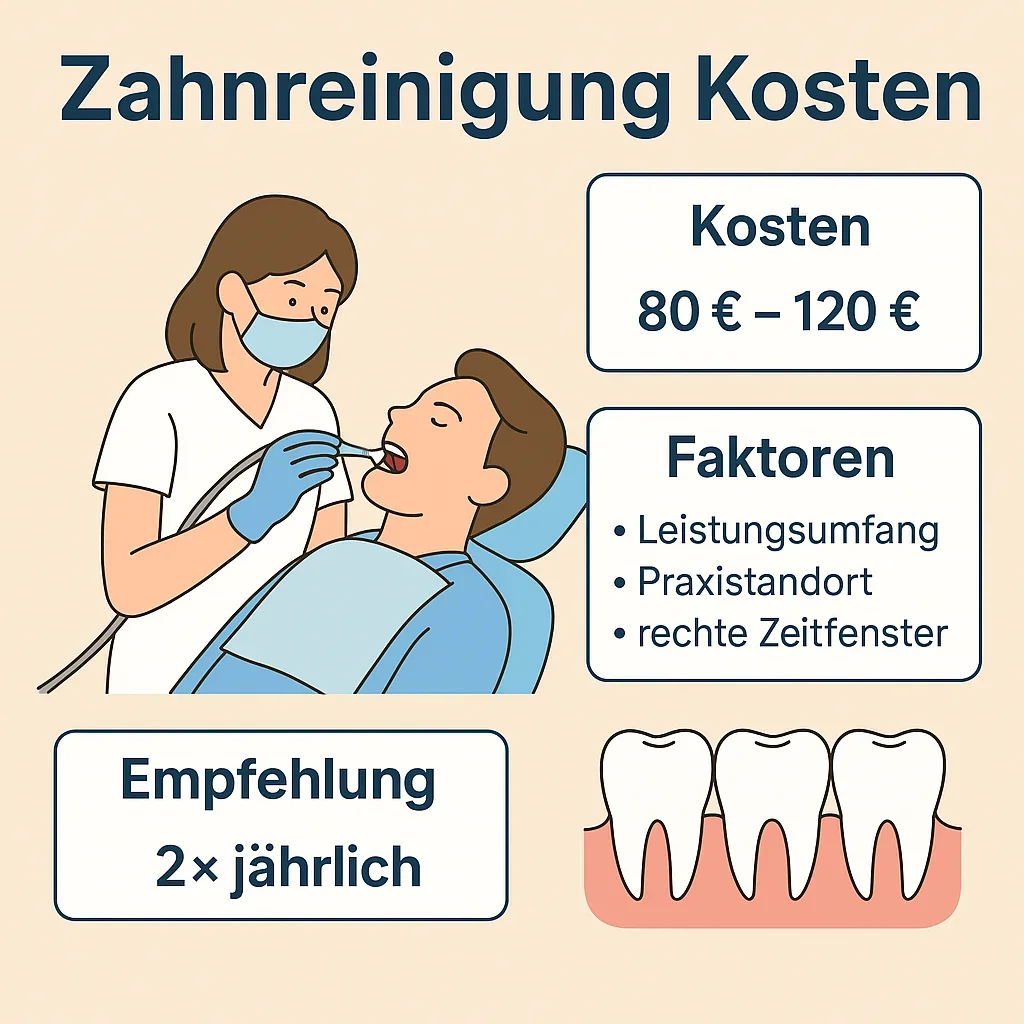 Zahnreinigung Kosten: Was Sie 2025 wirklich erwartet 5 zahnreinigung kosten