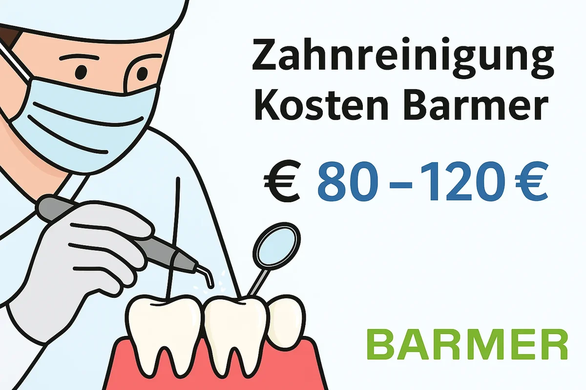 Zahnreinigung Kosten Barmer: Was übernimmt die Kasse 2025? 5 zahnreinigung kosten barmer