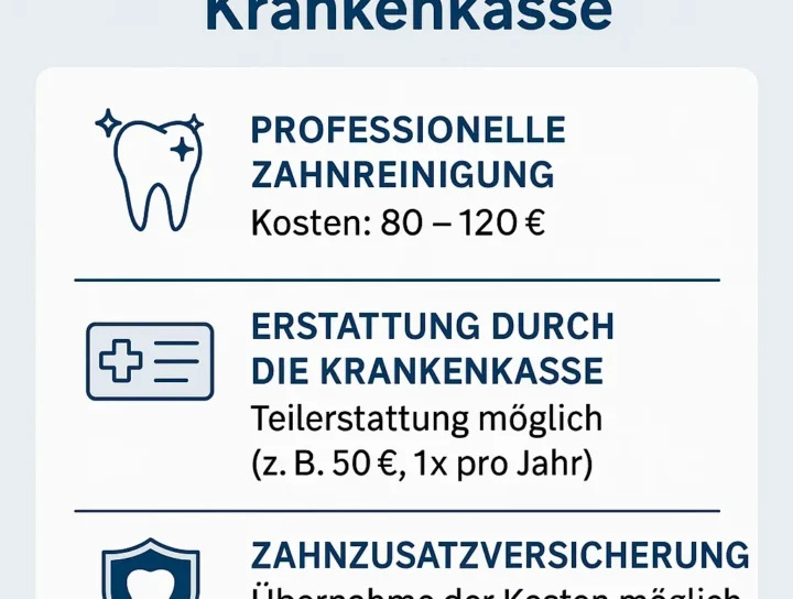 zahnreinigung kosten krankenkasse