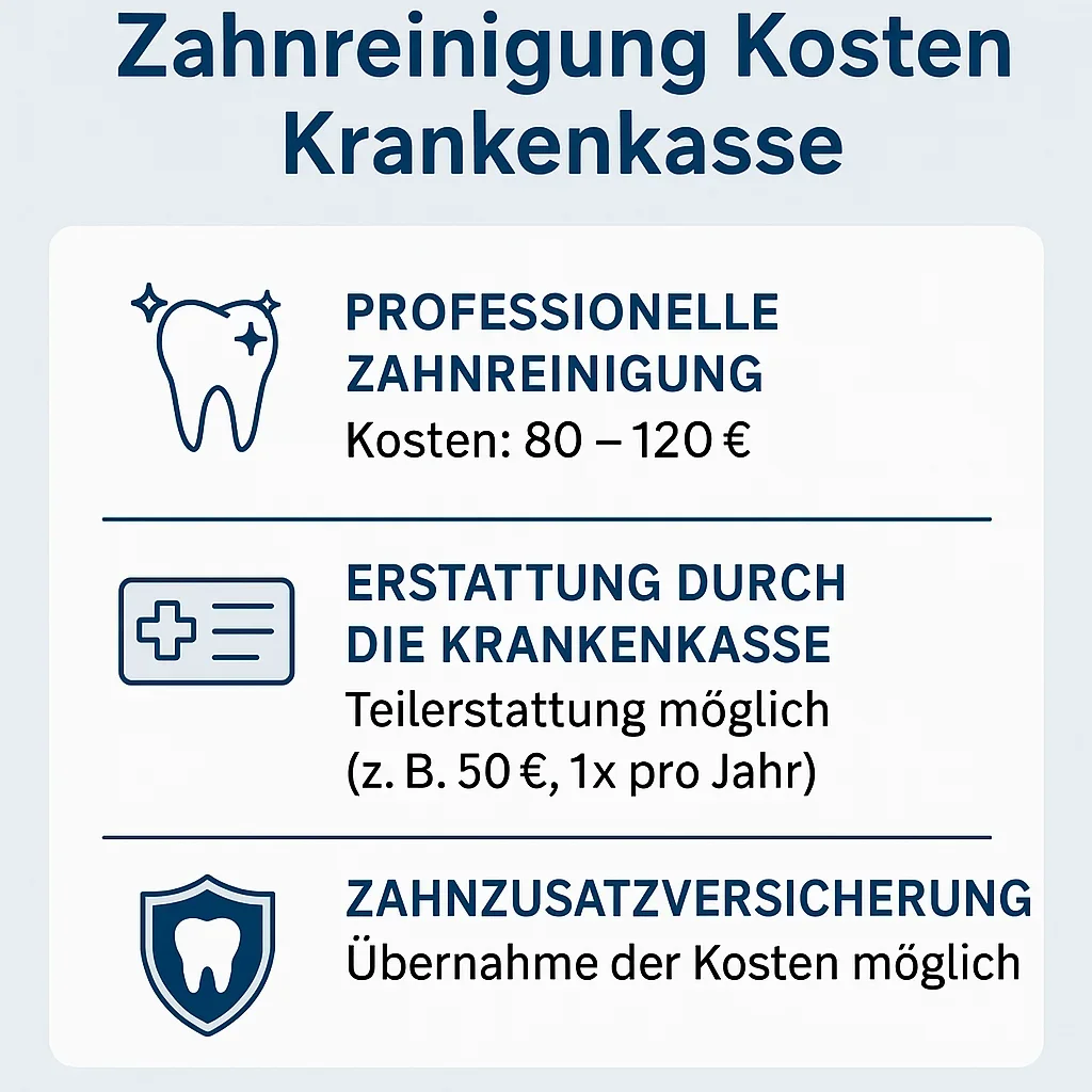 Zahnreinigung Kosten Krankenkasse: Was übernimmt die Versicherung? 5 zahnreinigung kosten krankenkasse