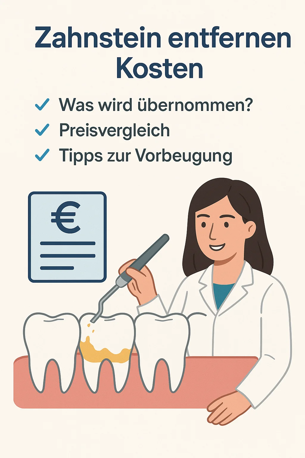Zahnstein entfernen Kosten: Was Sie 2025 wissen sollten 5 zahnstein entfernen kosten