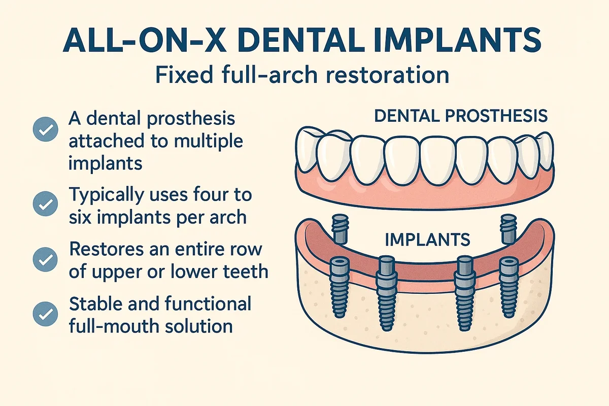 All on X Dental Implants: The Ultimate 2025 Guide 5 all on x dental implants