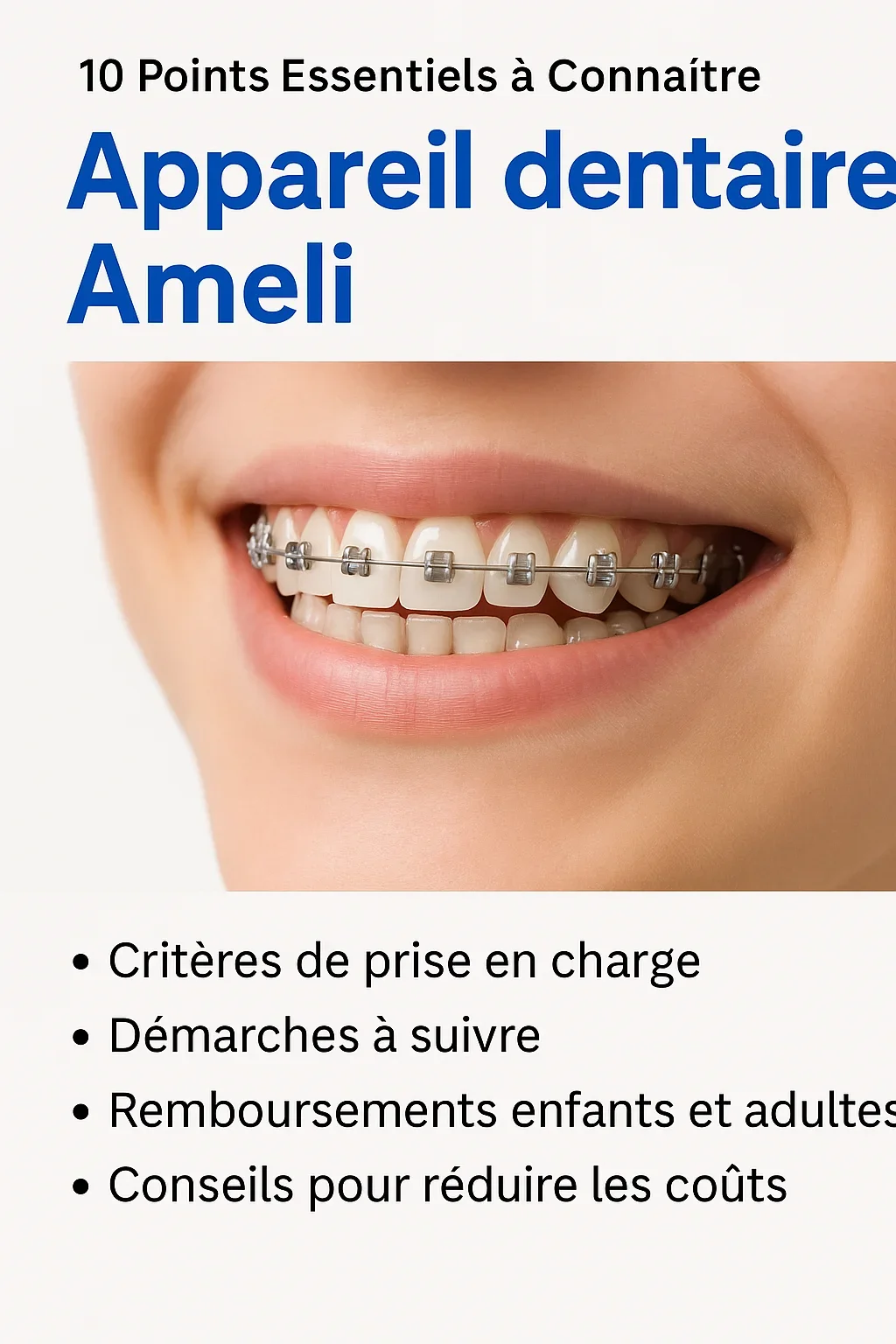 Appareil dentaire Ameli : guide complet 2025 5 appareil dentaire ameli