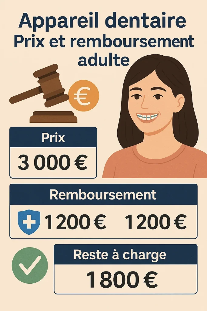 Appareil dentaire prix et remboursement adulte : tout savoir 4 appareil dentaire prix et remboursement adulte