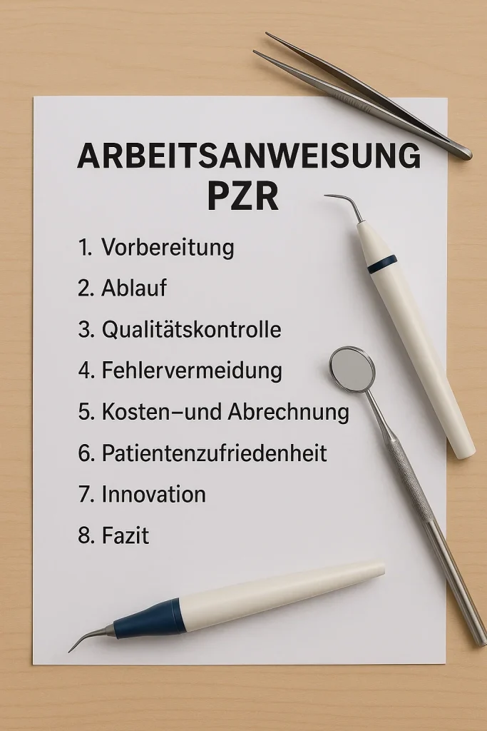 Arbeitsanweisung PZR – Ihr umfassender Leitfaden 2025 4 arbeitsanweisung pzr