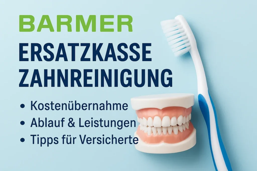 Barmer Ersatzkasse Zahnreinigung: Alles, was Sie 2025 wissen müssen 4 barmer ersatzkasse zahnreinigung