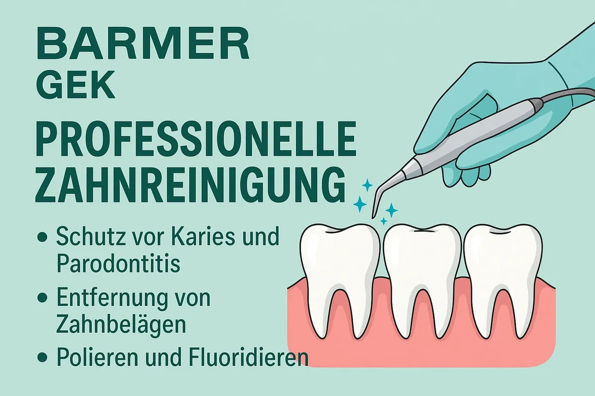 Vorteile der Barmer Gek professionellen Zahnreinigung 5 barmer gek professionelle zahnreinigung