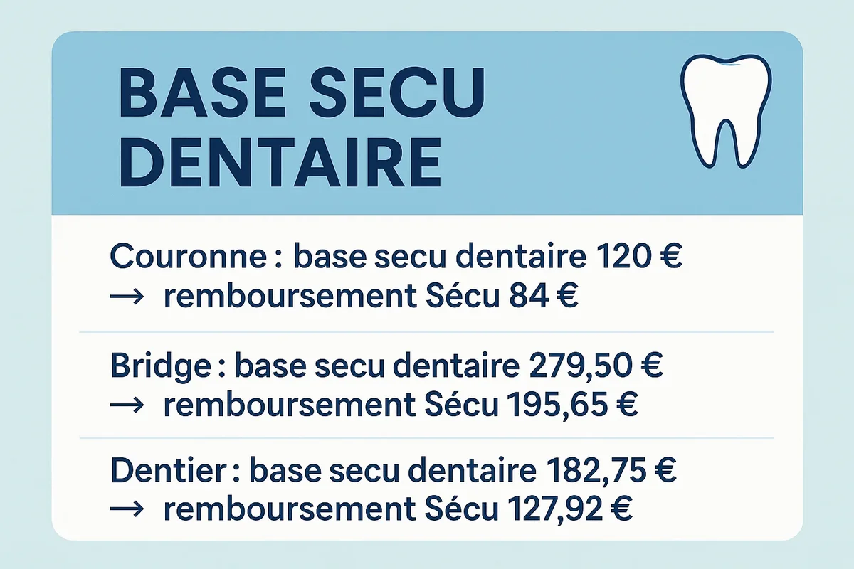 base secu dentaire