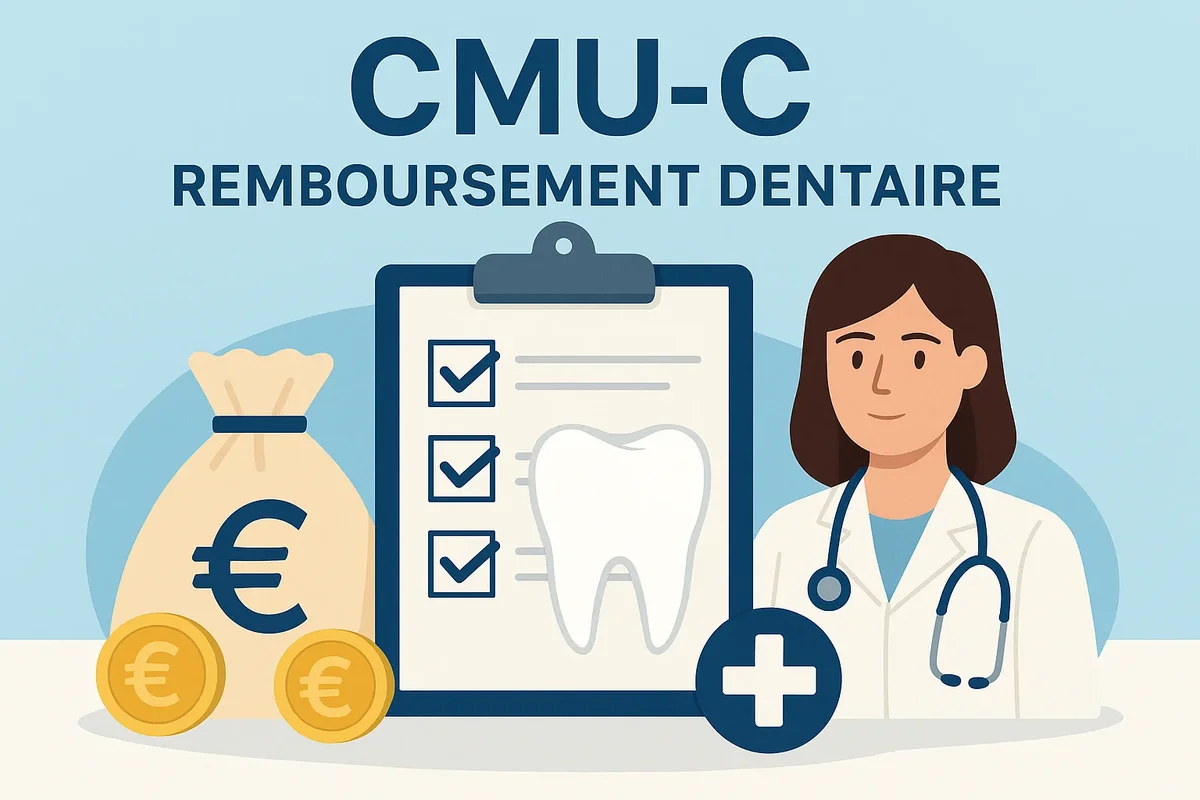 cmu c remboursement dentaire