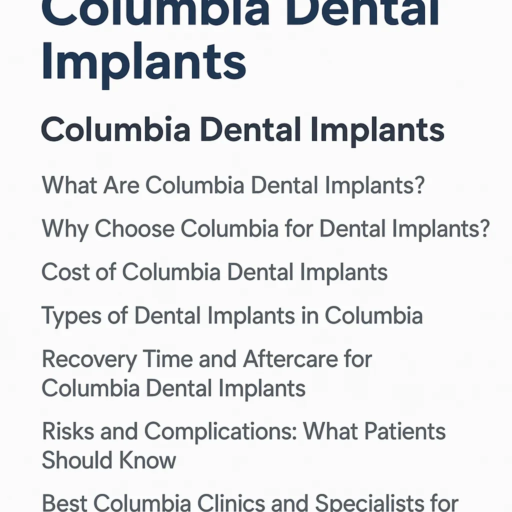 Columbia Dental Implants: Everything You Need to Know 5 columbia dental implants