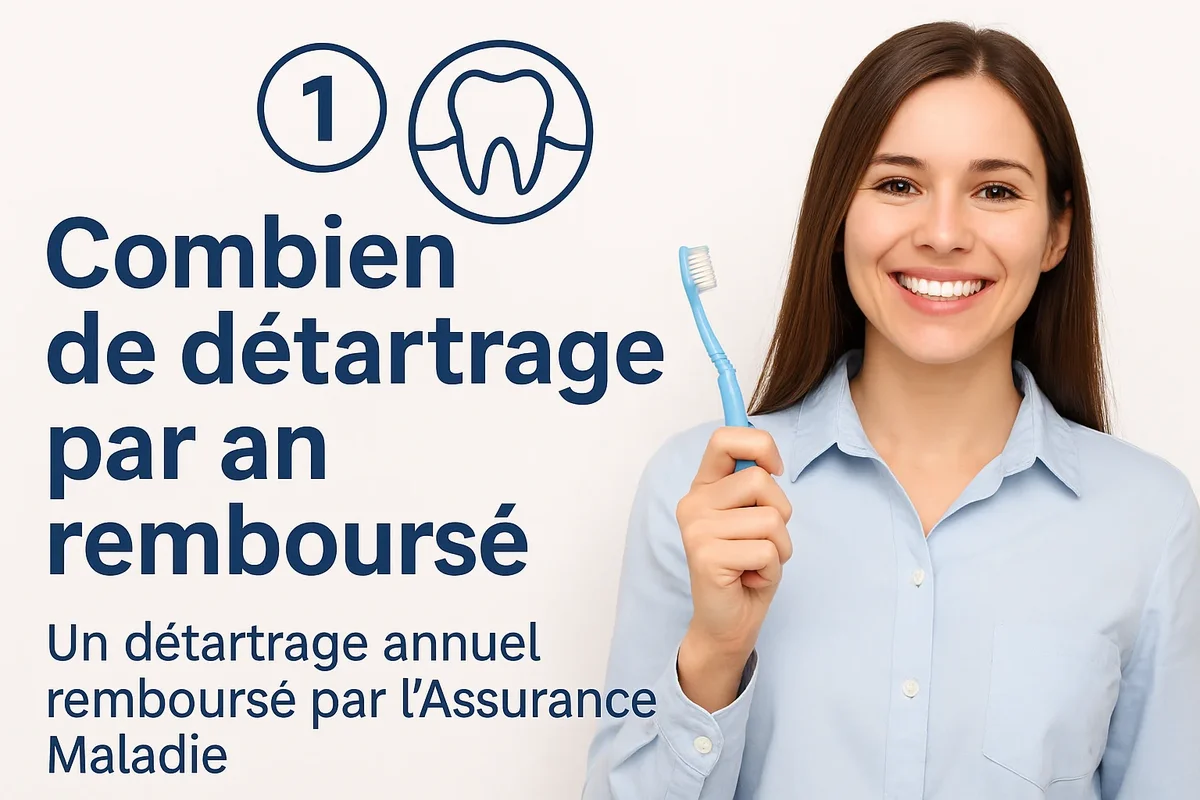 combien de détartrage par an remboursé