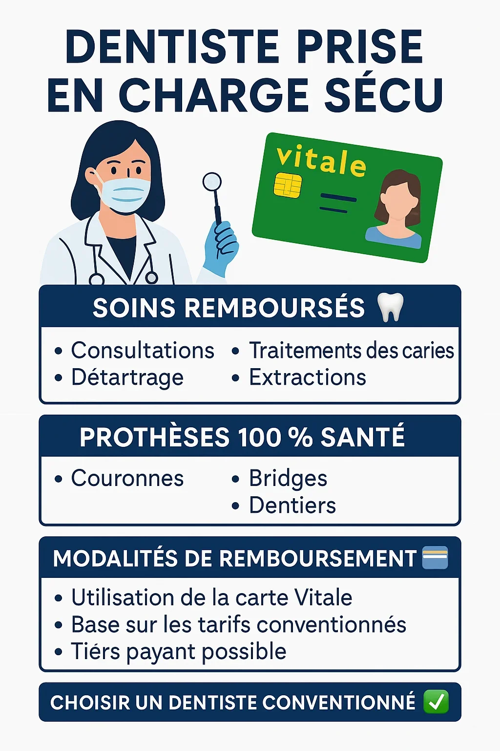 Dentiste prise en charge secu : guide complet 2025 5 dentiste prise en charge secu