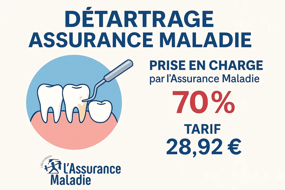 đŠ· DĂ©tartrage assurance maladie : pourquoi est-il essentiel pour la santĂ© bucco-dentaire ? 5 dĂ©tartrage assurance maladie